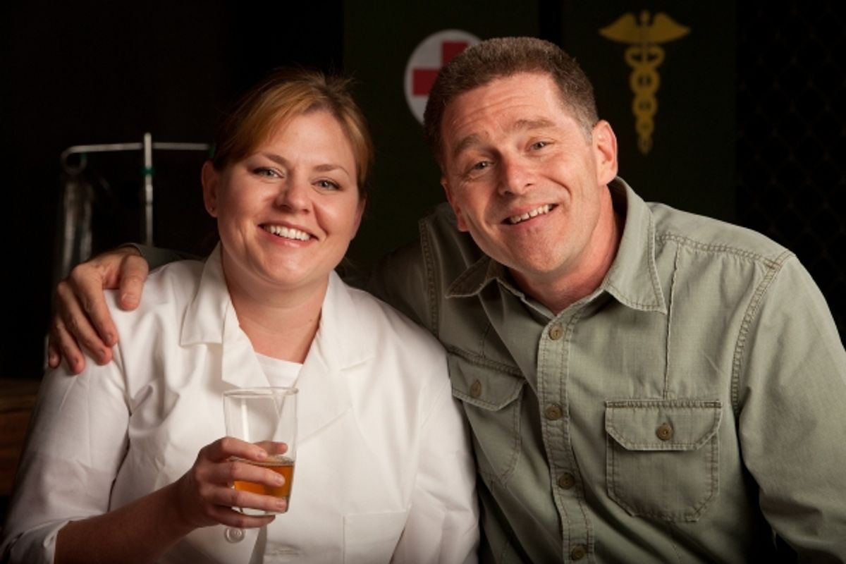 Jennifer Roberts, Steve McKee at 